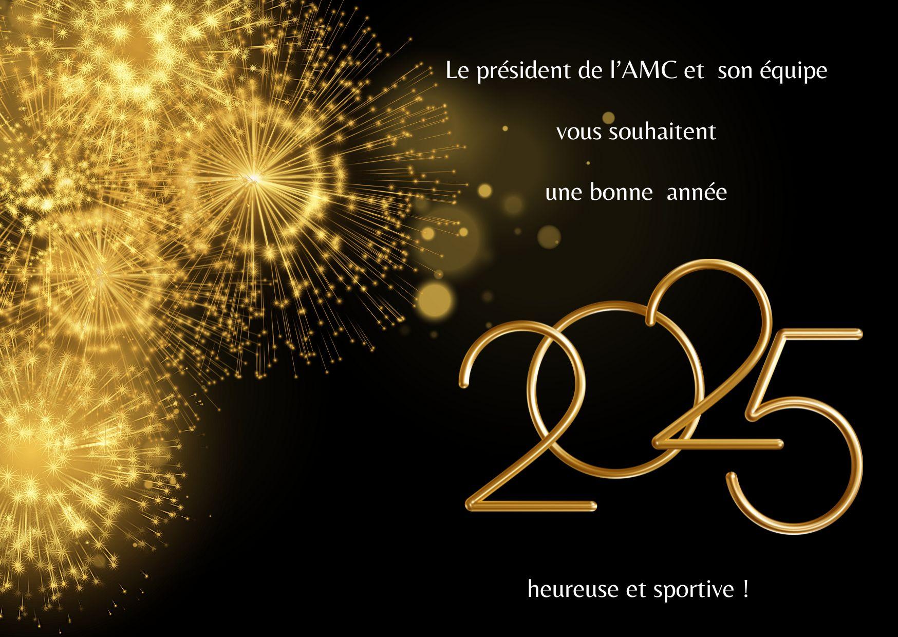 Bonne annee 2025